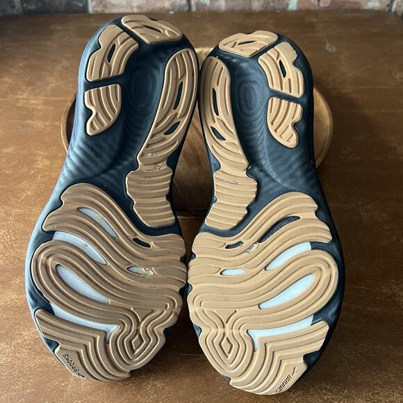 Brooks Glycerin 22 Mens 11 Wide 2E White Grey Black Road Running Sneakers Shoes - Picture 10 of 16